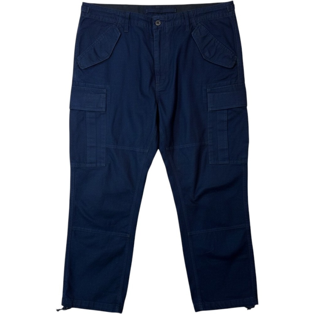 Polo Ralph Lauren Utility Surplus Chino Cargo Pants Men 38x30 Slim Fit Navy